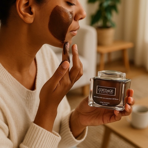 NIB $999 COCOA’GE 24K Chocolate Magnetic Mask Intense Treatment - Picture 2 of 2